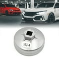 thumbnail image 2 of Unique Bargains 73mm Inner Dia 14 Flute Oil Filter Cap Wrench Socket Removal Tool for Auto Car, 2 of 6