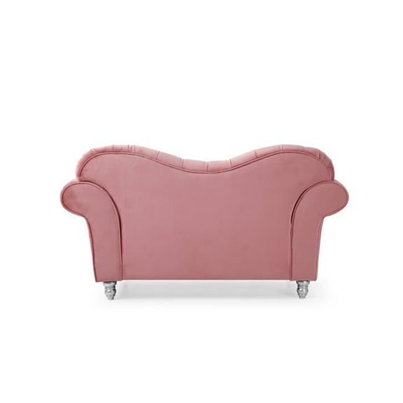 Myco Furniture CV3037-L Covert Loveseat, Pink
