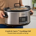 thumbnail image 3 of olla de cocción lenta Crock-Pot de 7 litros, portátil, programable con temporizador, 3 of 6