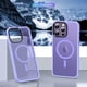 thumbnail image 2 of Funda TEKKU Matte Style para iPhone 15 PRO MAX Trans Violeta compatible con MagSafe, 2 of 8