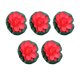 thumbnail image 1 of Flores de Loto Artificiales Advancent 5 Piezas Color Rojo Brillante, 1 of 6