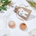 thumbnail image 6 of 1 Set Tooth Fairy Box Wooden Tooth Storage Box Cute Tooth Keepsake Storage Box with Burlap Packing Pouches First Lost Deciduous Teeth Collection for Gift DIY, 6 of 6
