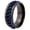 Black Blue, variant on Unisex Stainless Steel 8mm Gear Edge Chain Link Spinner Rings Bold Durable Rotating Wedding Engagement Band Hip Hop Punk Statement Jewelry Gift Black Size 5