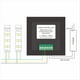 thumbnail image 4 of Controlador Táctil de 86 Paneles de Doble Color, Apto para Tiras de Luz LED de Doble Color con Regulador de Intensidad de 12-24 V CC., 4 of 5