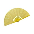 thumbnail image 2 of Fans for Line Dancing Boots on The Ground Hand Fans Large Clacking Fans for Line Dancing Glitter Solid Color Fan Martial Arts and Dance Props Festival Hand Fans for Concert Party Festival Home Decor, 2 of 4