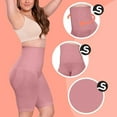 thumbnail image 4 of GEWSEY Shapewear for Women - High-Waisted Shapewear Tummy Control Shorts, Faja Body Shaper, Underwear for Women (Pink, XXL), 4 of 5