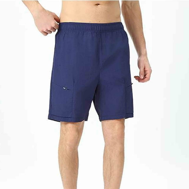 Ceisia Men's Elastic Waist Running Shorts, Quick Dry Breathable for Fitness & Gift Sports Activities
