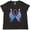 Black Leopard, variant on Thyroid Cancer Awareness with Butterfly Ribbon Words Women's Plus Size T-Shirt
