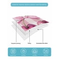 thumbnail image 5 of Quilts Full Size, Spring Cherry Fruit Soft Comforter Bedding Set for Bed, Farmhouse Buffalo Plaid Pink Bow Lightweight Quilted Bedspread with Pillow Cover(2 Pieces) for All Season, 78x90 Inch, 5 of 6