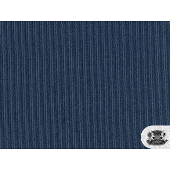 Water Resistant Fabric OUTDURA 19 STEEL BLUE Sold by the Yard / 56" Wide / with UV PROTECTION