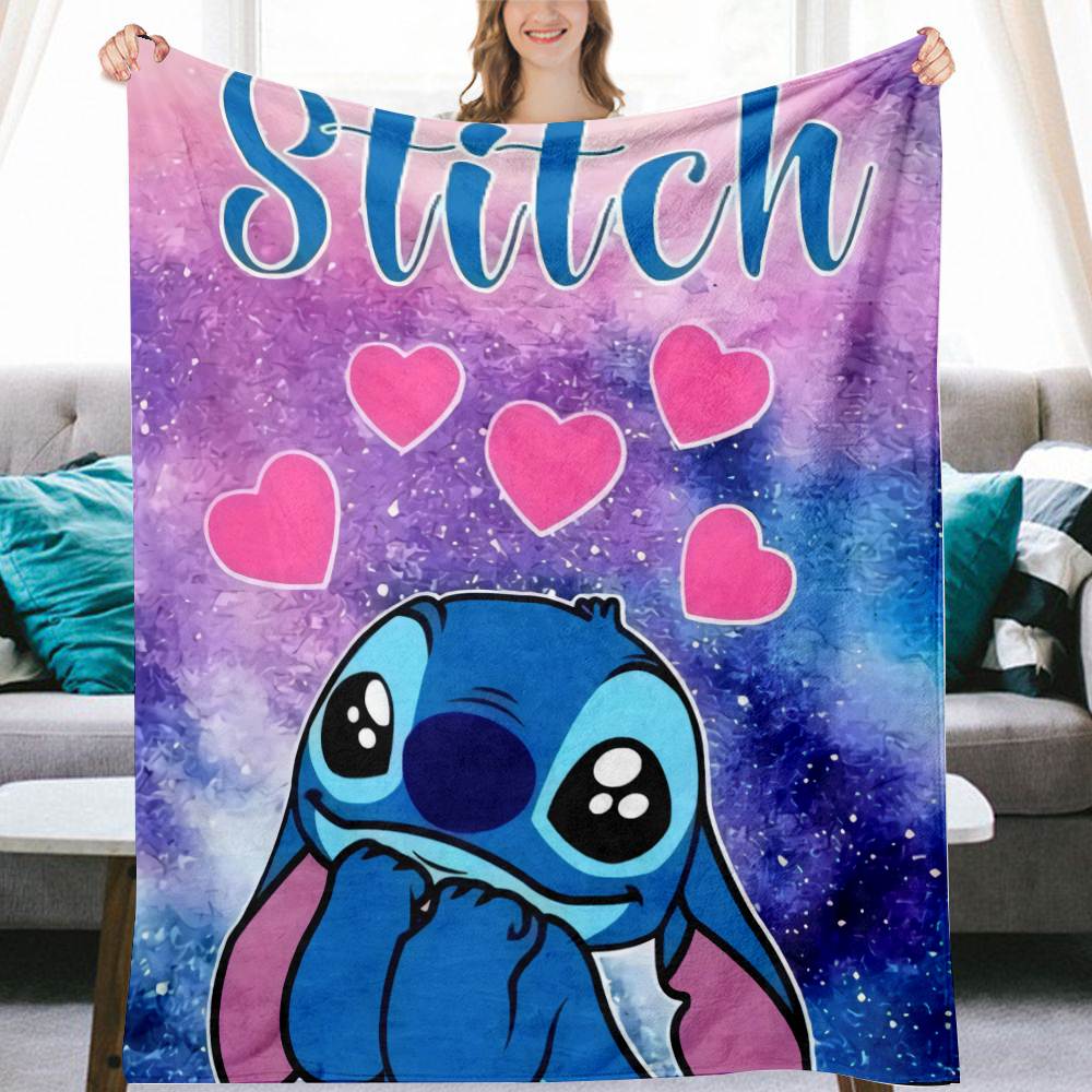 Personalized Lilo Stitch Girl Blanket - Blankets Baby Girls Blanket Cartoon  Blanket Custom Baby Blanket – Amor Custom Gifts