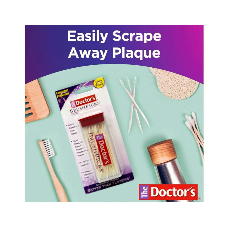 The Doctor's Brush Picks Interdental Toothpicks - 120 Count Ea