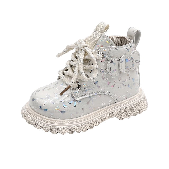 Autumn Girls' Booties, British Style Fashion Booties, Suitable for Middle and Older Children