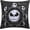Christmas Jack Skellington4, variant on Christmas Skellington Throw Pillow Cover 18"X18" Double Side Design Bolster Pillowcase, Decorative Cushion Pillow Case for Car Sofa Bedroom Decor Kid Girls Boys