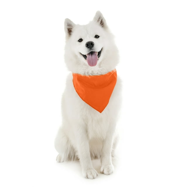 Jordefano Dog Cotton Bandanas - 6 Pack - Scarf Triangle Bibs for Small, Medium