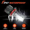 thumbnail image 6 of For Ford Crown Victoria 1998-2011 2pc 9007 LED Headlight Hi-Low Beam Bulbs Kit, 6 of 10