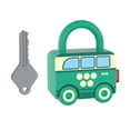 thumbnail image 3 of Niños aprendiendo cerraduras con llaves Habilidad básica Enseñanza Props Cerradura educativa temprana y juguetes clave para autos para favores CUTICAT desbloquea juguetes, 3 of 8