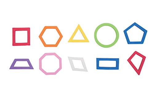Center Enterprise CE6736 READY2LEARN Giant Geometric Shapes Outlines Pack of 10 Center Enterprise CE6736 READY2LEARN Giant Geometric Shapes Outlines Pack of 10