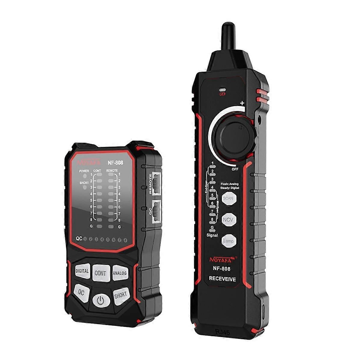 -808 Network Cable Tester Multipurpose Cable Finder for Cable Scan ...