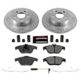 thumbnail image 3 of PowerStop Rear Z23 Evolution Sport Carbon-Fiber Ceramic Brake Pad and Drilled & Slotted Rotor Kit Fits: MERCEDES-BENZ Select Models K5625, 3 of 10