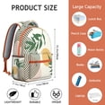 thumbnail image 6 of Boho Inspired College Backpack - Trendy Tribal Print, 17 Inch Laptop Pocket, Large Capacity, Perfect for Dorm, Library & Commute, 6 of 6