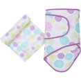 thumbnail image 1 of MiracleWare 4445 Colorful Bursts Blanket & Muslin Swaddle Set, 1 of 1