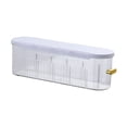 thumbnail image 2 of Caja de almacenamiento de calcetines multiusos para colgar en la pared, organizador de cajones, divisor portátil Gabinete blanco debajo, 2 of 9