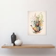 thumbnail image 2 of Wildflower Floral Spring Bouquet in a Teapot Vase Unframed Wall Art Print Poster Home Decor Premium, 2 of 4