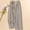 Beige, variant on Women's Elastic Waist Leisure Pants Printed Casual Loose Fit Comfortable Pull On