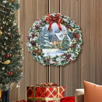Mecorevxz Christmas Decorations Christmas Garland Suitable for Snow House,Living Room Glass Window and Indoor Home Decor