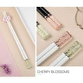 thumbnail image 6 of WSBArt 10 Pairs Reusable Fiberglass Alloy Chopsticks Dishwasher Safe, Lightweight Japanese Style Amber Cherry Blossom Sakura Chopstick, Flower Print Chopsticks for Household, Gift Set, 6 of 10