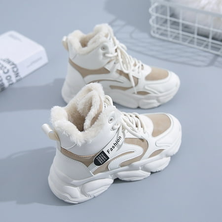 

Snow boots women s winter shoes short tube warm cotton shoes plush thickened shoes women s boots Martin boots women