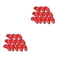 thumbnail image 3 of maskred Premium Waterproof Golf Iron Head Cover Leather PU Club Headcover Protection for Clubs Red 18x9.5cm 2Set, 3 of 6