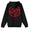 thumbnail image 2 of Jujutsu Kaisen Logo Kanji with High School Crest Rear Pullover Hoodie-Medium, 2 of 2