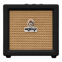 Orange Amplification Crush Mini 3-Watt Battery Powered Guitar Combo Amplifier (Black)