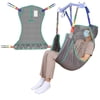 EZ Assistive Universal Full Body Patient Lift Sling, Mesh Fabric, 500 Lb Capacity, Small