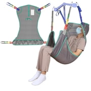 EZ Assistive Universal Full Body Patient Lift Sling, Mesh Fabric, 500 Lb Capacity, Small