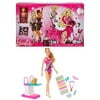 Lian LifeStyle Barbie Bundle, Barbie Advent Calendar + Barbie Dreamhouse Adventures Swim 'n Dive Doll. 2 Packs