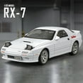 thumbnail image 1 of 1:32 Mazda RX7 AE86 JDM Mazda MX5 Car Model Alloy Car Die Cast Toy Car Model Sound and light Children's Toy Collectibles RX7 White, 1 of 6