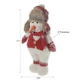 thumbnail image 2 of Snowman Plush Stander, 2 of 3