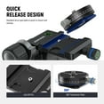 thumbnail image 4 of Neewer TH15 3-Way Geared Head - 360° Arca QR, 13.2lb Load, Dual Modes, for Precise Adjustments, 4 of 9