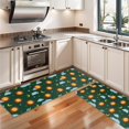 thumbnail image 3 of Kitchen Rugs Sets Of 2,Green Sun Moon Cloud Planet Pattern Anti Fatigue Kitchen Mat Rugs Non Slip Washable,Decorative Kitchen Floor Mats for Kitchen,Sink,Laundry,17"X47", 3 of 5