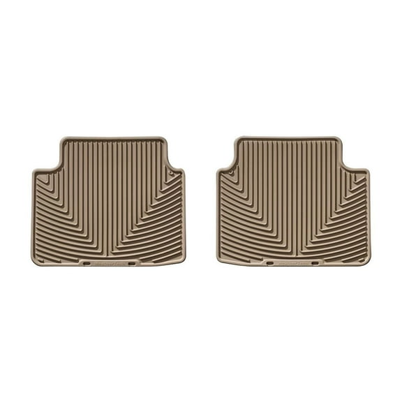 WeatherTech All-Weather Floor Mats compatible with 2008-2012 Honda Accord - 2nd Row, Tan