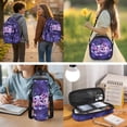 thumbnail image 2 of KUIFORTI Purple Axolotl Backpack Set 4Pcs for Boys Girls, Kids School Bag with Lunch Box Pencil Pouch Water Bottle Sleeve for Elementary Middle School, 2 of 6
