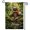 C, variant on XaaKee Garden Flags, Smiling Sloth Heart Sign Rainbow Coat Welcome Spring Garden Flag, Double-sided High-Quality White Linen Small Garden Flags For Outside Clearance, Yard Flags Decoration, 12x18Inch