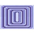 thumbnail image 1 of Ahgly Company Machine Washable Indoor Rectangle Transitional Slate Blue Area Rugs, 2' x 3', 1 of 7