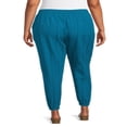 thumbnail image 2 of CHOK Women‘s Plus Size Soft Joggers, 2 of 5