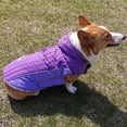 thumbnail image 6 of YUHAOTIN Dog Hoodies for Medium Dogs Female Reflective Windproof Pet Coat Winter Warm Dog Coat for Small Medium and Large Dogs Dog Sweater Large Size Dog Dog Clothes Medium Sized Dog, 6 of 7