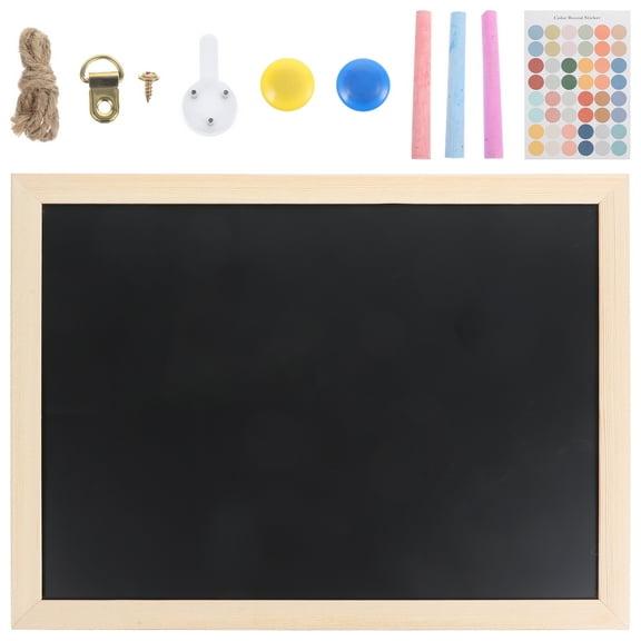 Cork Board Blackboard Bulletin Boards with Linen Office Child