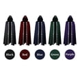 thumbnail image 2 of Capa con capucha Irfora Capa con capucha de Halloween Cabo unisex Hombres Mujeres Capa larga Disfraces de rol Disfraces de cosplay Outwear Cabo gótico medieval Accesorios de fiesta de Hallow Irfora Capa con capucha, 2 of 5